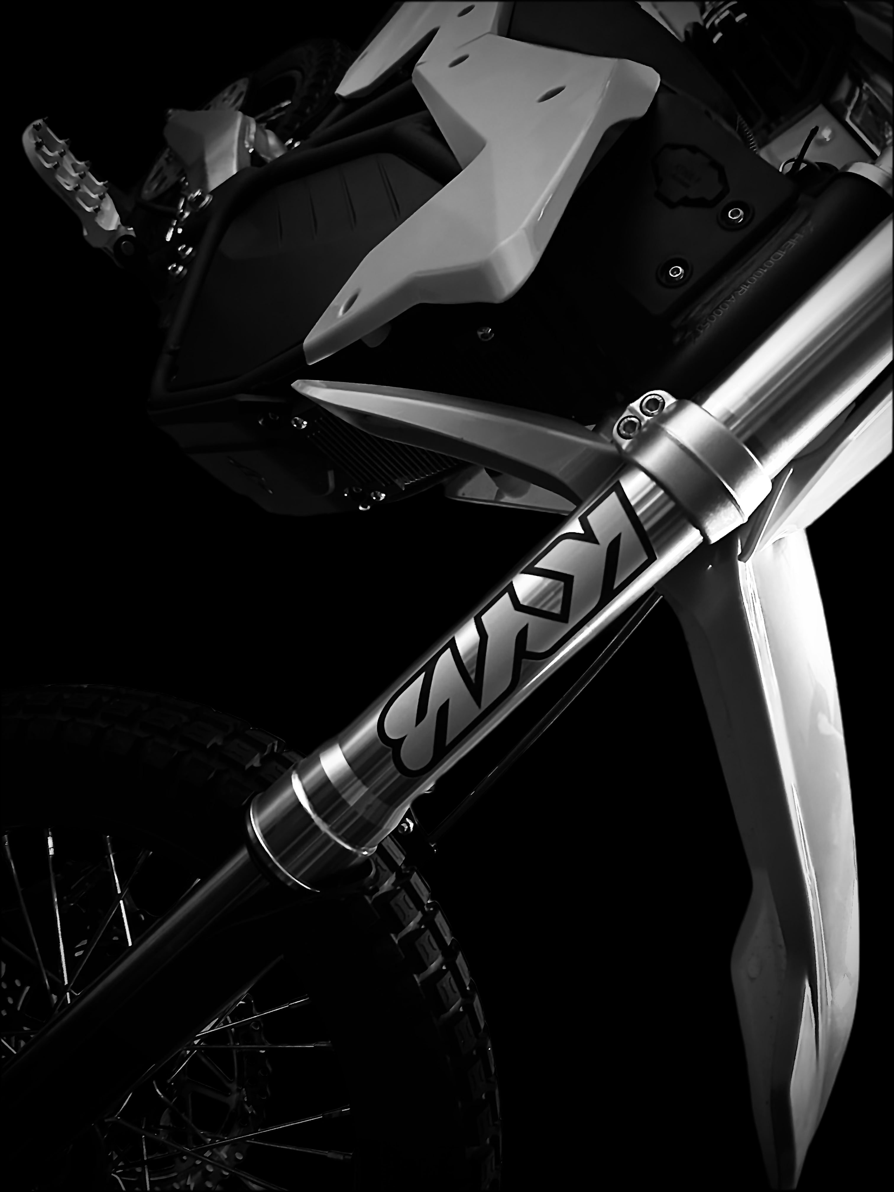 KYB FORK STICKERS FOR MINI E-MOTO
