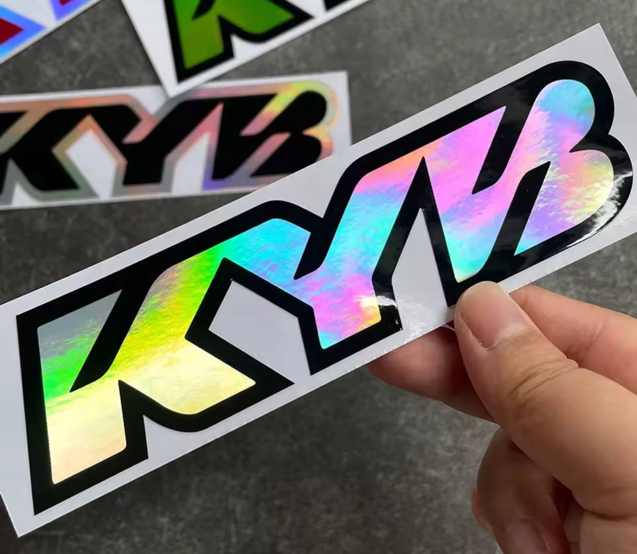 KYB FORK STICKERS FOR MINI E-MOTO