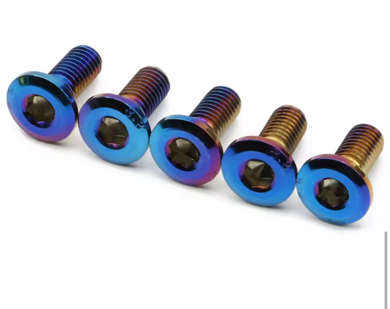 TUTTIO TITANIUM BRAKE ROTOR DISC BOLTS